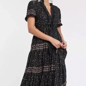 Free People, Rare Feelings Maxi Dress, Size XSmall